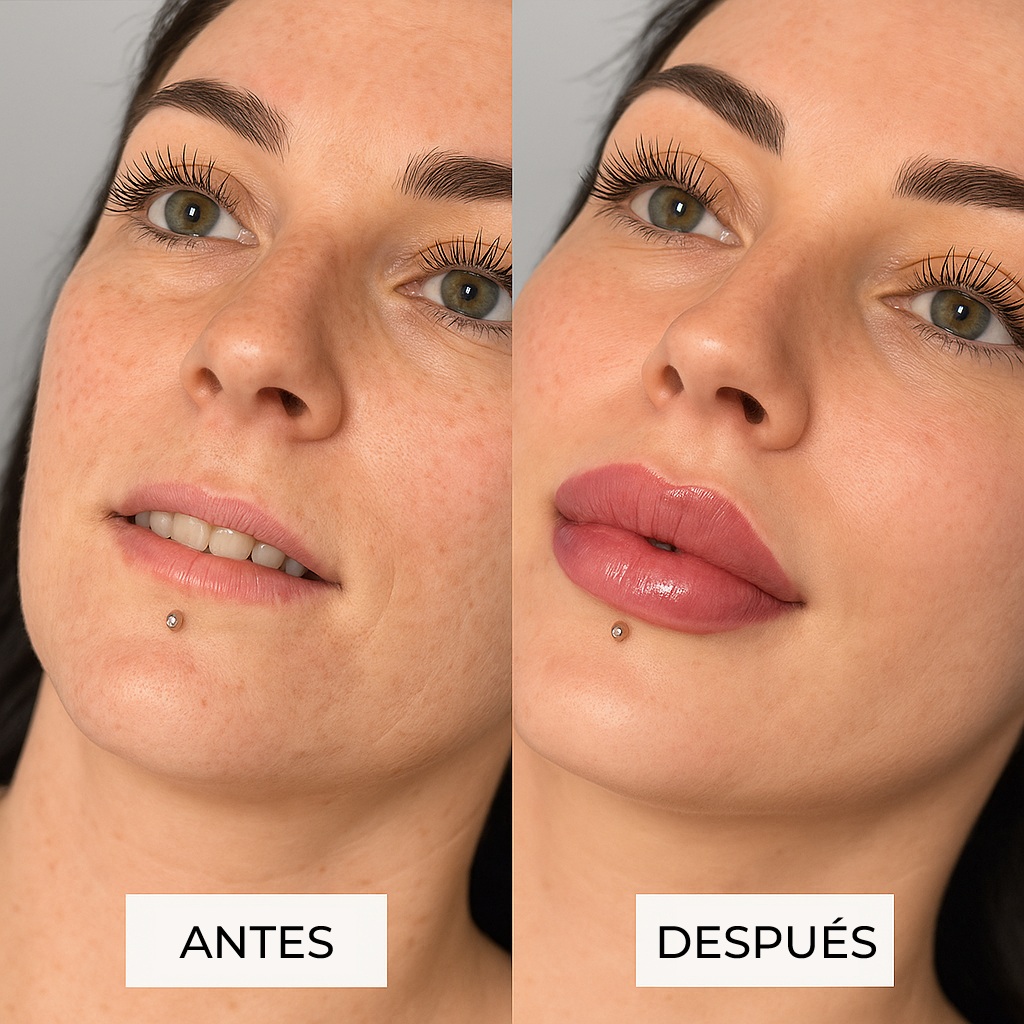 Perfilado y Aumento de Labios con Ácido Hialurónico: Resultado Natural Perfilado y Aumento de Labios con Ácido Hialurónico: Resultado Natural