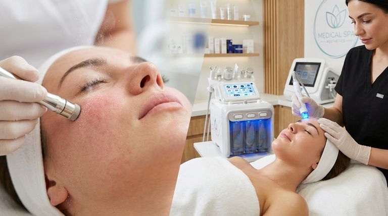 Hydrafacial: Diferencias con una limpieza facial profunda
